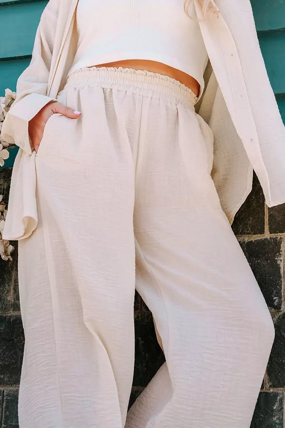 Pants - Beige
