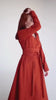 Wrap-Style Linen Dress with Wide Belt & Side Pockets – Loose Fit with Full Sleeves